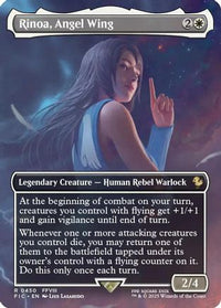 Rinoa, Angel Wing (Borderless) -  Foil (FIC-450) - Commander: FINAL FANTASY