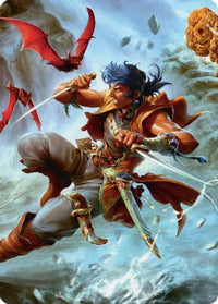 The Destined Thief Scene Art Card -  (ASFIN-005) - Art Series: FINAL FANTASY