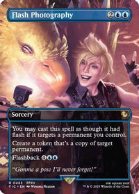 Flash Photography (Borderless) -  (FIC-463) - Commander: FINAL FANTASY