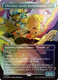 Liberator, Urza's Battlethopter (Rainbow Foil) -  Foil (SLD-2286) - Secret Lair Drop Series