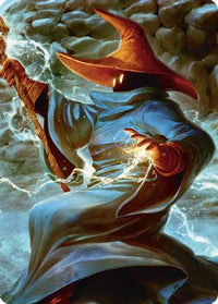 The Destined Black Mage Scene Art Card -  (ASFIN-006) - Art Series: FINAL FANTASY