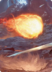 Duelist's Flame Scene Art Card -  (ASFIN-011) - Art Series: FINAL FANTASY