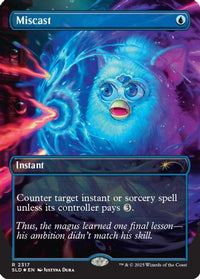 Miscast (Rainbow Foil) -  Foil (SLD-2317) - Secret Lair Drop Series