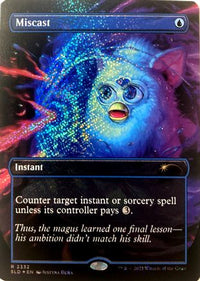 Miscast (Confetti Foil) -  Foil (SLD-2332) - Secret Lair Drop Series