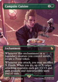 Campsite Cuisine (Borderless) -  Foil (FIC-464) - Commander: FINAL FANTASY