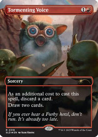 Tormenting Voice (Rainbow Foil) -  Foil (SLD-2319) - Secret Lair Drop Series