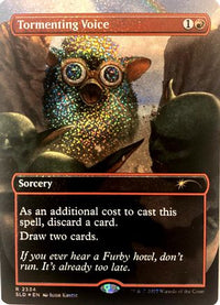 Tormenting Voice (Confetti Foil) -  Foil (SLD-2334) - Secret Lair Drop Series