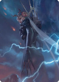 Edea, Possessed Sorceress Scene Art Card -  (ASFIN-007) - Art Series: FINAL FANTASY