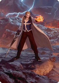 Seifer, Balamb Rival Scene Art Card -  (ASFIN-010) - Art Series: FINAL FANTASY