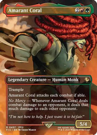 Amarant Coral (Borderless) -  (FIC-457) - Commander: FINAL FANTASY