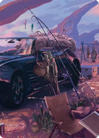 Fishing Gear Scene Art Card -  (ASFIN-020) - Art Series: FINAL FANTASY