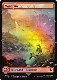 Mountain (Chocobo Track Foil) -  Foil (FIC-481) - Commander: FINAL FANTASY