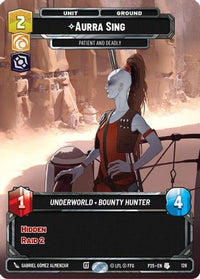 Aurra Sing - Patient and Deadly (128) - Sector and Regional Promos Season 1 Foil