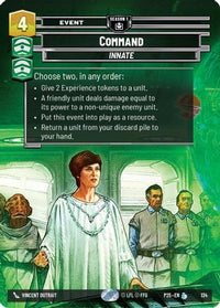 Command (134) (134) - Sector and Regional Promos Season 1 Foil