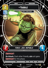 Yaddle - A Chance To Make Things Right (143) - Sector and Regional Promos Season 1 Foil
