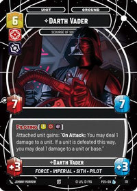 Darth Vader - Scourge of Squadrons (171) - Sector and Regional Promos Season 1 Foil