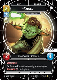 Yaddle - A Chance To Make Things Right (Judge) (144) - Judge Promos Foil