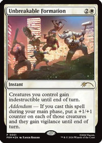 Unbreakable Formation -  Foil (MEDIA-001) - Media Promos