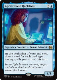 April O'Neil, Hacktivist -  (TMT-029) - Teenage Mutant Ninja Turtles