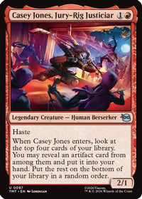 Casey Jones, Jury-Rig Justiciar -  (TMT-087) - Teenage Mutant Ninja Turtles