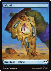 Island (0254) -  Foil (TMT-254) - Teenage Mutant Ninja Turtles