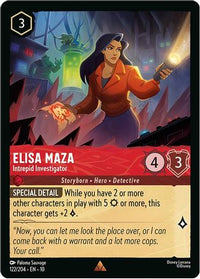 Elisa Maza - Intrepid Investigator (122/204) Cold Foil - Whispers in the Well