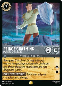 Prince Charming - Protector of the Realm (189/204) Cold Foil - Whispers in the Well