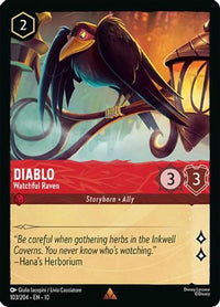 Diablo - Watchful Raven (103/204) Cold Foil - Whispers in the Well