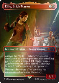 Ellie, Brick Master (Rainbow Foil) -  Foil (SLD-2197) - Secret Lair Drop Series