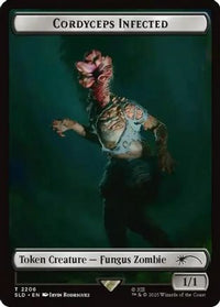 Cordyceps Infected Token (2206) -  (SLD-2206) - Secret Lair Drop Series