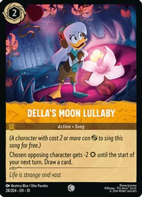 Della's Moon Lullaby (28/204) Cold Foil - Whispers in the Well