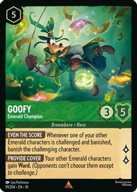 Goofy - Emerald Champion (91/204)  - Whispers in the Well