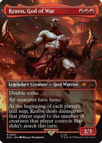 Kratos, God of War -  Foil (SLD-2207) - Secret Lair Drop Series