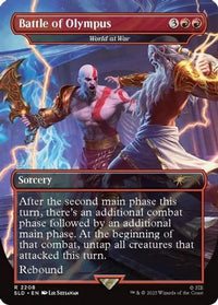 Battle of Olympus - World at War -  Foil (SLD-2208) - Secret Lair Drop Series