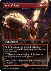 Kratos' Rage - Pyrohemia -  (SLD-2211) - Secret Lair Drop Series