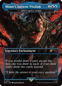 Mimir's Ancient Wisdom - Teferi's Ageless Insight -  Foil (SLD-2214) - Secret Lair Drop Series