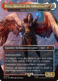 Freya, Queen of the Valkyries - Iroas, God of Victory -  (SLD-2215) - Secret Lair Drop Series