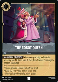 The Robot Queen (199/204) Cold Foil - Whispers in the Well
