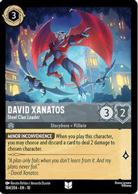 David Xanatos - Steel Clan Leader (184/204)  - Whispers in the Well