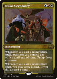 Jeskai Ascendancy (Foil Etched) -  Foil (2X2-508) - Double Masters 2022