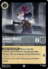Minnie Mouse - Ghost Hunter (181/204) Cold Foil - Whispers in the Well