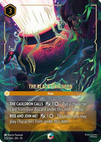 The Black Cauldron (Enchanted) (225/204) Holofoil - Whispers in the Well