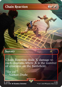 Chain Reaction (Rainbow Foil) -  Foil (SLD-2219) - Secret Lair Drop Series