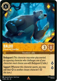 Baloo - Friend and Guardian (1/204) Cold Foil - Whispers in the Well