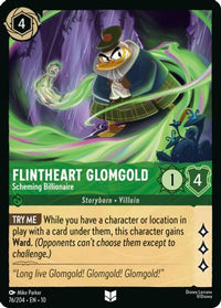 Flintheart Glomgold - Scheming Billionaire (76/204) Cold Foil - Whispers in the Well