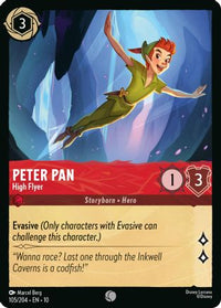 Peter Pan - High Flyer (105/204) Cold Foil - Whispers in the Well