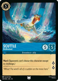 Scuttle - Birdbrained (147/204) Cold Foil - Whispers in the Well