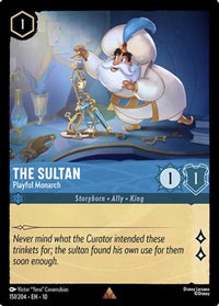 The Sultan - Playful Monarch (151/204) Cold Foil - Whispers in the Well