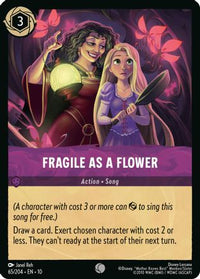 Fragile as a Flower (65/204) Cold Foil - Whispers in the Well