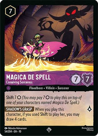 Magica De Spell - Conniving Sorceress (54/204) Cold Foil - Whispers in the Well